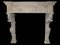 Antique Monumental Renaissance Fireplace Mantel in Stone, Image 4