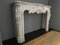 Antique Rococo Fireplace Mantel in Marble 2