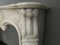 Cornice da camino antica rococò in marmo, Immagine 7