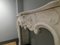 Cornice da camino antica rococò in marmo, Immagine 6