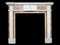 Antique Statuary and Convent Sienna Marble Fireplace Mantel, Image 3