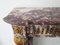 Cornice da camino Luigi XVI antica in marmo viola, Immagine 3