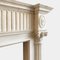 Antique Georgian Neoclassical Fireplace Mantel in Statuary White Marble, 1790, Image 3