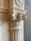 Antique Georgian Neoclassical Fireplace Mantel in Statuary White Marble, 1790 7