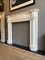 Antique Georgian Neoclassical Fireplace Mantel in Statuary White Marble, 1790, Image 10