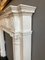 Antique Georgian Neoclassical Fireplace Mantel in Statuary White Marble, 1790 9