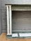 Antique French Fireplace Mantel in Verdi Antico and Statuary Marble, 1830 5