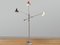 Italienische Mid-Century Trienalle Stehlampe aus Messing, 1950er 4