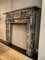 19th Century Palladian Style Fireplace Mantel in Grey Fossil Marble 8