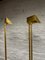 Tall French Brass Uplighter Floor Lamps, 1960s, Set of 2 6