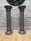 Columns in Black Belgian Fossil Marble, Set of 2 12