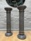 Columns in Black Belgian Fossil Marble, Set of 2 7