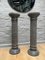 Columns in Black Belgian Fossil Marble, Set of 2 3