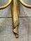 Lámparas de pared Drape de bronce dorado de Maison Charles, años 50. Juego de 2, Imagen 5