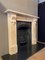 19th Century Victorian Bathstone Fireplace Mantel 2