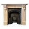19th Century Victorian Bathstone Fireplace Mantel 1