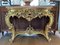 Rococo Giltwood and Marble Console Table, France, 1900s, Image 3