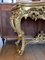 Rococo Giltwood and Marble Console Table, France, 1900s 7