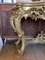 Rococo Giltwood and Marble Console Table, France, 1900s, Image 7