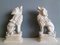 Early 19th Century Italian Carved Alabaster Spaniels, Set of 2, Image 3