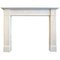 George III Statuary White Marble Fireplace Mantel, Image 1