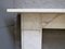 19th Century English Veined White Marble Fireplace Mantels, 1850, Set of 2 3