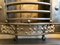 Antique Georgian Style Burnished Steel and Wrought Iron Fire Grate 7