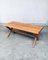 Rustic Handcrafted X-Frame Oak Dining Table, France, 1940s, Image 22