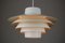 Mid-Century Vintage Danish Verona Pendant by Svend Middelboe for Nordisk Solar Compagni, 1970s 3