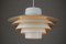 Mid-Century Vintage Danish Verona Pendant by Svend Middelboe for Nordisk Solar Compagni, 1970s, Imagen 3