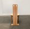 Postmodern Brutalist Wooden Children Chair, 1990s 12