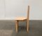 Chaise pour Enfant Brutaliste Postmoderne en Bois, 1990s 11