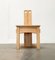 Postmodern Brutalist Wooden Children Chair, 1990s, Image 19