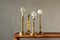 Scandinavian Brass Table Lamps, Set of 4 2
