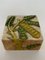 Marmor & Polychrome Box mit Blattdekor, 1960er 1