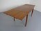 Large Extendable Teak Dining Table, Denmark, 1960s, Image 2