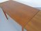 Large Extendable Teak Dining Table, Denmark, 1960s 16