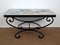 Wrought Iron Coffee Table by Bel Delcourt, 1960s 1