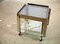 Vintage Bar Trolley in Steel and Glass, 1972 2