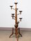 19th Century Scandinavian Walnut Eight-Armed Flower / Candle Etagere, 1890s 6