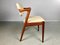 Fully Renovated Dining Chairs in Teak by Kai Kristiansen for Schou Andersen, 1960s, Set of 6, Image 2