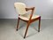 Fully Renovated Dining Chairs in Teak by Kai Kristiansen for Schou Andersen, 1960s, Set of 6, Image 3