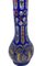 Antique Bohemian Glass Vase with Enamel Floral Ornaments 6