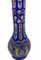 Antique Bohemian Glass Vase with Enamel Floral Ornaments, Image 6