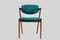 Komplett renovierte Esszimmerstühle aus Teak von Kai Kristiansen für Schou Andersen, 1960er, 12 . Set 1