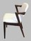 Fully Renovated Dining Chairs in Rosewood by Kai Kristiansen for Schou Andersen, 1960s, Set of 4 7