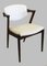 Dining Chairs in Rosewood by Kai Kristiansen for Schou Andersen, Restored with Customizable Reupholstery, 1960s, Set of 4 1