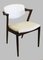 Fully Renovated Dining Chairs in Rosewood by Kai Kristiansen for Schou Andersen, 1960s, Set of 4, Image 1
