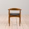 Teak & Black Leather Armchair by Illum Wilkkelso for Niels Eilsen, Denmark, 1960s 6