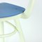 Mid-Century Czechoslovakian Chair in Blue and White from Ton, 1960s 2